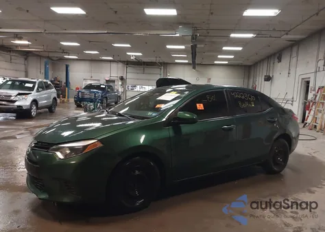 2016 Toyota Corolla Le Eco z USA, uszkodzony, nr VIN 2T1BPRHE8GC686099